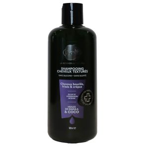 Shampoing cheveux texturés huiles marula et coco cheveux bouclés 500ml