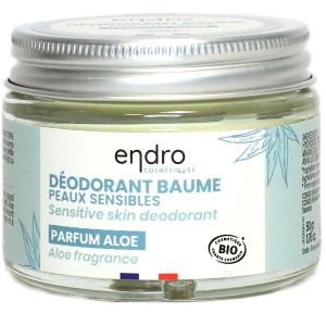 Déodorant baume peaux sensibles senteur aloe vera 50g