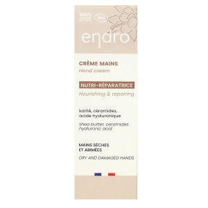 Creme mains Nutri-réparatrice karité, ceramides acide hyaluronique 50ml