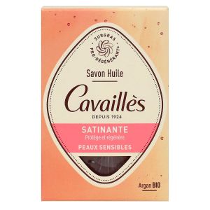 Satinante savon huile peaux sensibles 100g