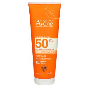 Solaire très haute protection lait toucher sec SPF50+ 250ml
