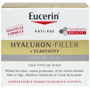 Hyaluron Filler et Elasticity soin nuit anti-âge toute peau 50ml