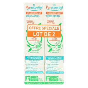 Spray assainissant 41 huiles essentielles 2x200ml