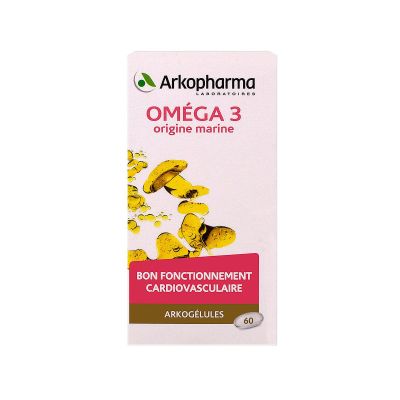 Arkogélules oméga 3 60 capsules
