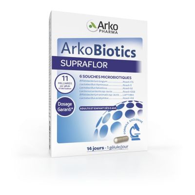 Supraflor ferments lactiques 14 gélules
