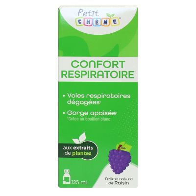 Petit Chêne Confort respiratoire gorge apaisée 125ml