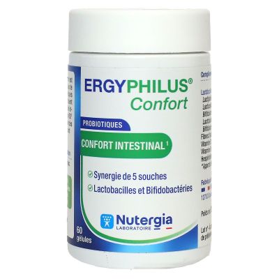 Ergyphilus Confort probiotiques confort intestinal 60 gélules