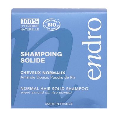 Shampoing solide bio cheveux normaux 80ml