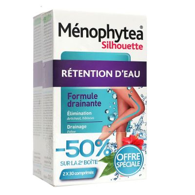 Rétention d'eau formule drainante 2x30 comprimés