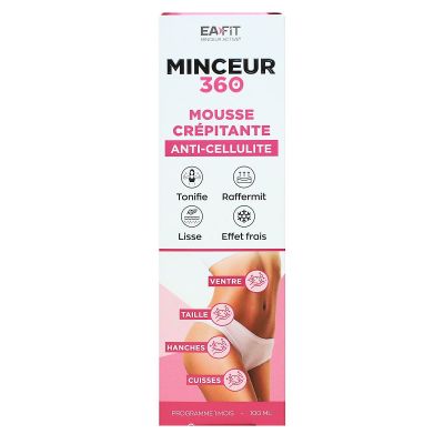 Minceur 360 mousse crépitante anti-cellulite 100ml
