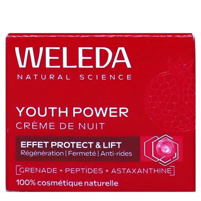 Youth Power grenade creme nuit anti-rides peptides de maca 40ml