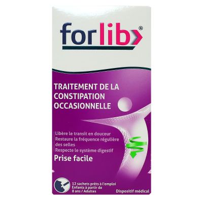 Forlib traitement constipation occasionnelle 12 sachets