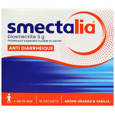 Smectalia 3g orange-vanille 18 sachets