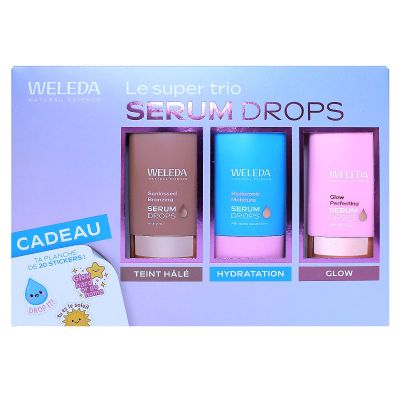 Coffret Trip Drop hydratation et éclat 3x30ml