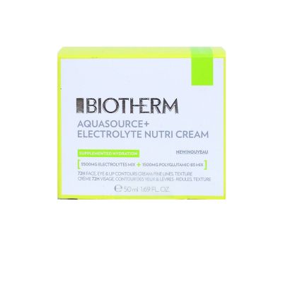 Aquasource+ Electrolyte Nutri Cream visage lèvres yeux 50ml