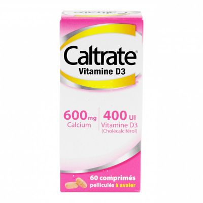 Caltrate vitamine D3 60 comprimés