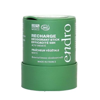 Recharge déodorant fraicheur vegetale bio stick 48h 50g