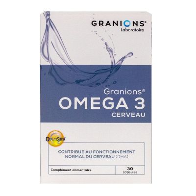 Oméga 3 cerveau 30 capsules