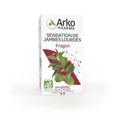 Arkogélules fragon bio 825mg organes souterrains 45 gélules