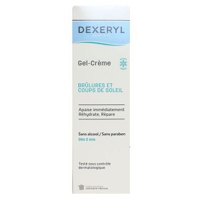 Gel crème brulures et coups de soleil effet froid 150g