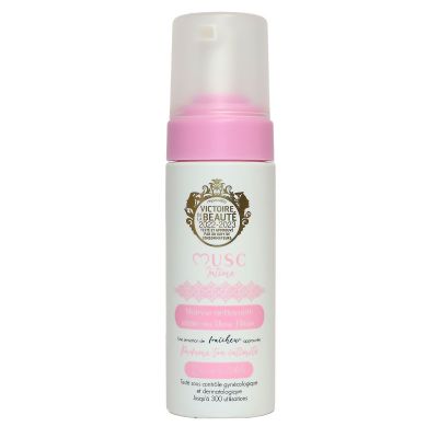 Mousse intime nettoyante au musc blanc 150ml