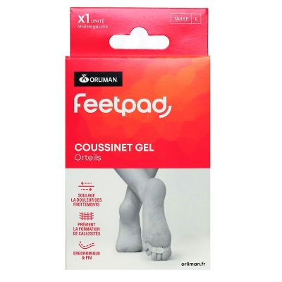 FeetPad 1 coussinet gel orteils modèle gauche taille L
