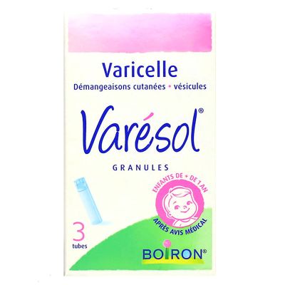 Varesol démangeaisons cutanées 3 tubes granules