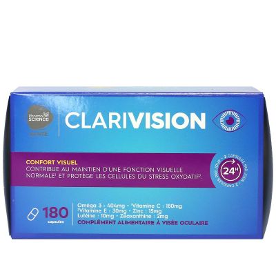 Clarivision confort visuel 180 capsules