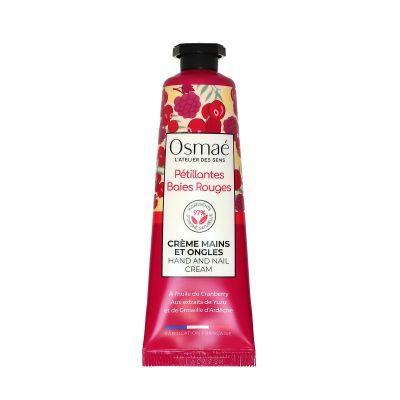 Creme mains et ongles pétillantes baies rouges 30ml