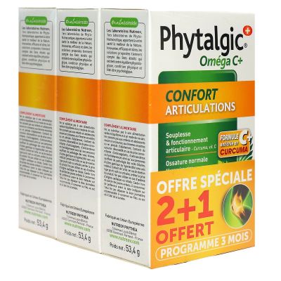Phytalgic confort articulations Omega C+ 180 capsules
