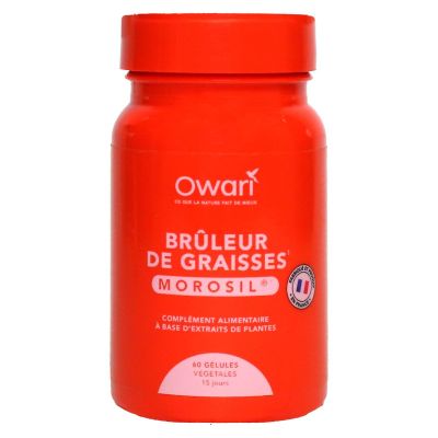 Brûleur de graisses morosil 60 gélules