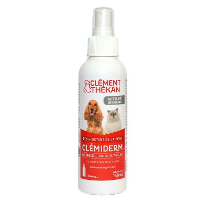 Clemiderm spray desinfectant peau tous animaux 150ml
