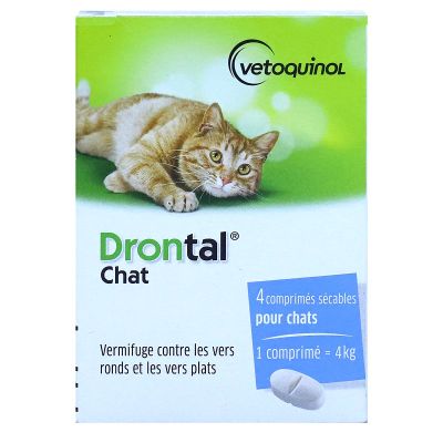 Drontal chat 2 comprimés sécables