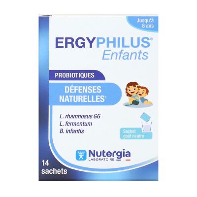 Ergyphilus Enfants probiotiques defenses naturelles 14 sachets