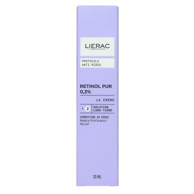Protocole anti-rides Retinol pur 0,3% crème 30ml