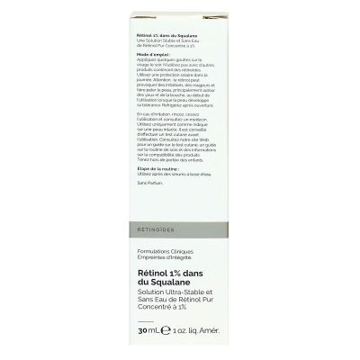 Retinol 1% dans du Squalane solution ultra-stable 30ml