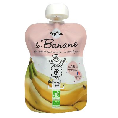 La banane gourde compote bio dès 4-6 mois 120g