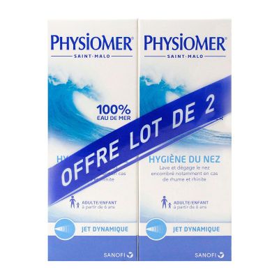 Hygiène du nez jet dynamique 2x135ml