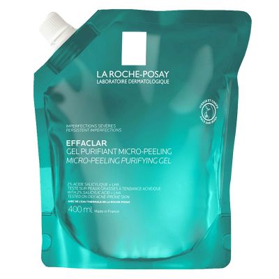 Eco recharge Effaclar gel nettoyant visage corps 400ml
