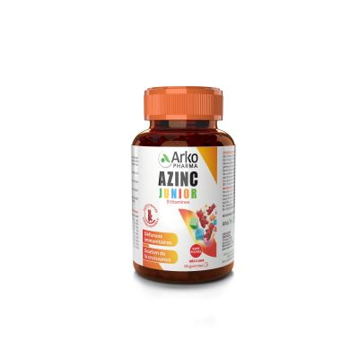 Azinc Junior 9 vitamines dès 3 ans 60 gummies