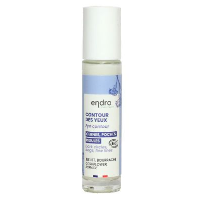 Contour des yeux cernes poche ridules bleuet bourrache roll-on 10ml