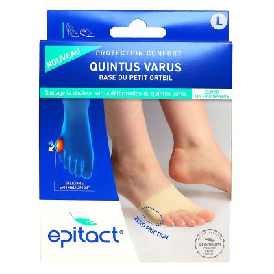 1 protection confort Quintus Varus base petit orteil taille Large