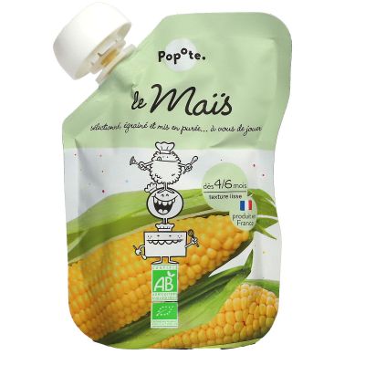 Le maïs purée bio dès 4-6 mois 120g