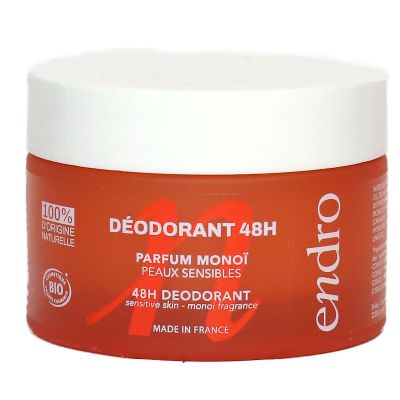 Déodorant 48h bio monoi 50g
