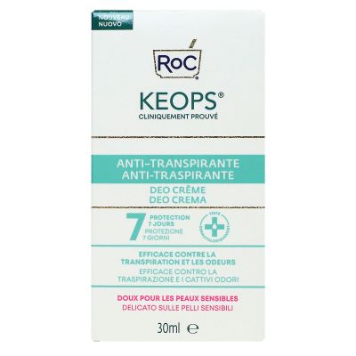 Keops deodorant creme anti-transpirante 30ml