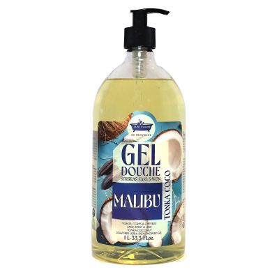 Gel douche sans savon Malibu Tonka Coco 1 Litre