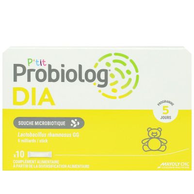 P'tit Probiolog DIA enfant et bébé 10 sticks
