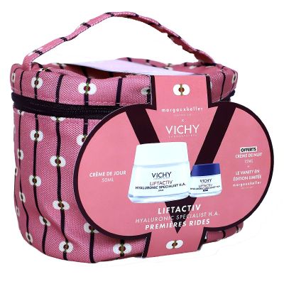 Coffret LiftActiv Hyaluronic Specialist HA 1eres rides creme jour 50ml + nuit 15ml