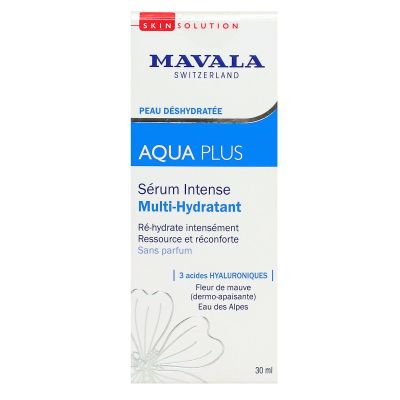 SkinSolution peau déshydratée Aqua Plus serum intense 30ml