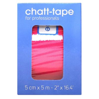 Chatt-tape 12 rouleaux 5mx5cm rose